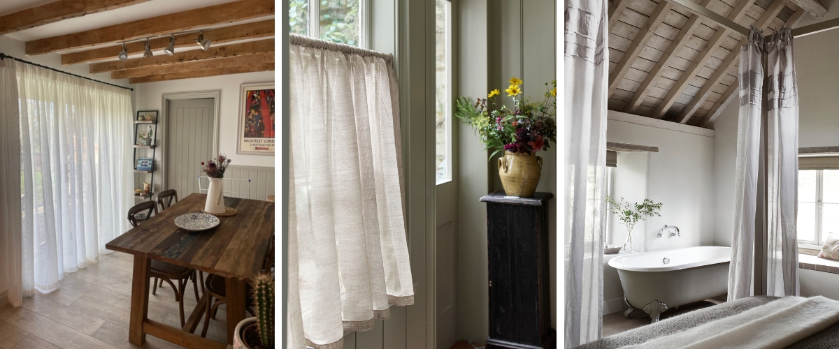 voile curtains for privacy
